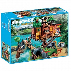 Игровой набор из серии В Поисках Приключений: Дом на дереве (Playmobil, 5557pm) - миниатюра